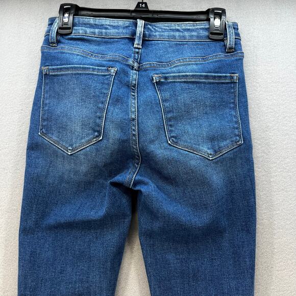 Vervet Jeans Women's 26 (2) Blue Skinny Classic Casual Minimalist Preppy - Picture 3 of 13